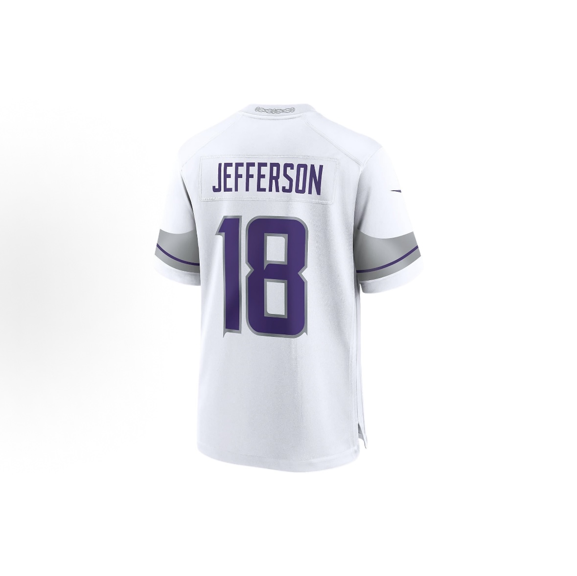 Youth football jerseys inspiration - styling Justin Jefferson Vikings white jersey? kids sizing visual guide