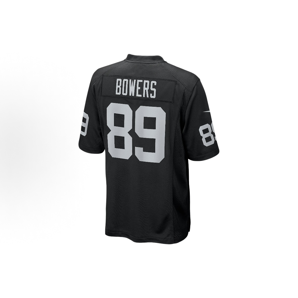 Bowers Raiders black tee step-by-step for how to wash nfl jersey schematic with nfl jersey cleaning guide